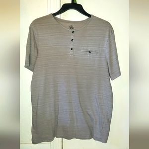 Rock Republic quarter button polo